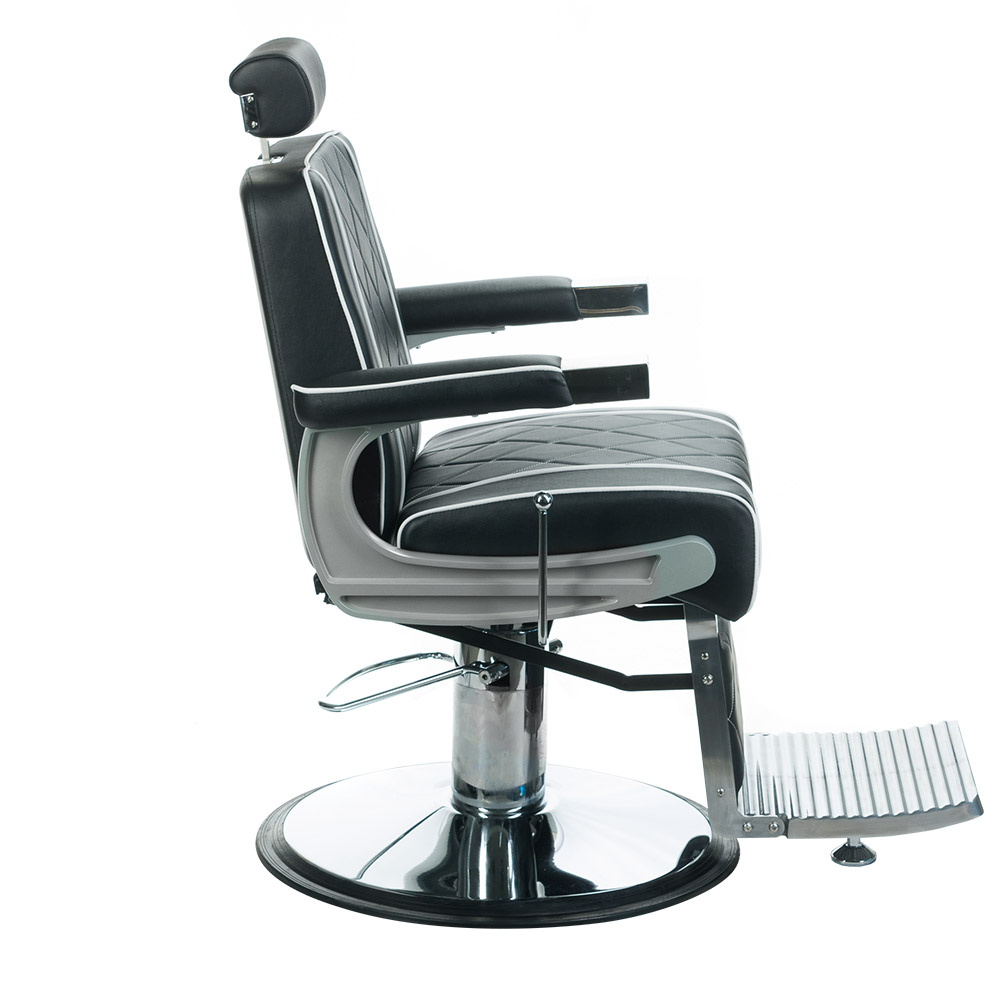 Fotel barberski ODYS BH-31825M Czarny - obrazek 6